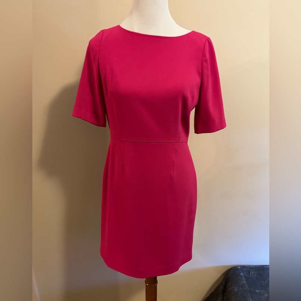 Ann Taylor dress hot pink. Great for the office